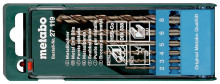 METABO 6-dielna kazeta vrtákov z rýchloreznej ocele HSS-Co 627119000