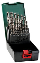 METABO - kazeta vrtákov z rýchloreznej ocele HSS-G, 25 kusov 627098000