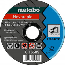Metabo Qualitätsklasse A 60-R / A 46 R "Novorapid" Stahl