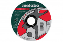 Metabo Univerzální kotouč limitovaná edice 125 x 1,0 x 22,23 mm, Inox, TF 41 ocel/nerezová ocel 616259000