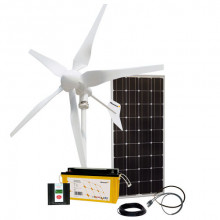 Phaesun Hybridní sada Solar Wind One 1.0 100W/400W/12V 600297
