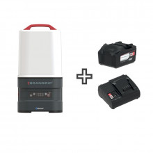 Scangrip AREA 10 CAS + BATTERY + CHARGER 03.6132