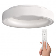Solight LED stropní světlo kulaté Treviso, 48W, 2880lm, stmívatelné, dálkové ovládání, bílá