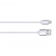 Solight Lightning kábel, USB 2.0 A konektor - Lightning konektor, blister, 2m