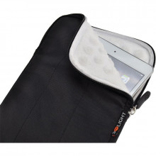 Solight nylonové pouzdro na tablet, e-čtečku do 7'', nárazuvzdorné polstrování, černé