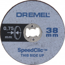 DREMEL® EZ SpeedClic: cienkie tarcze tnące 2615S409JB