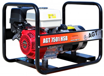 AGT 7501 HSB STANDARD - generator jednofazowy - benzyna - 230V - PFAGT7501HCP