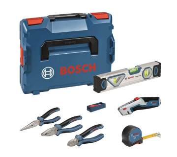 Bosch 16-teiliges Handwerkzeugset + L-Boxx…