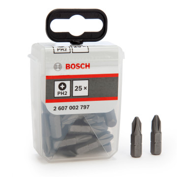 Bosch ExH PH2 25 mm, 25 ks PH2 25mm 25pc