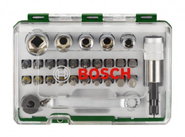 Bosch Zestaw miniśrubokrętów z grzechotką Extra Hard do zastosowań hobbystycznych, 27 szt. 2607017562