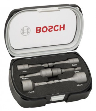 Bosch Zestaw 6 przedłużek do nakrętek (50 × 6, 7, 8, 10, 12, 13 mm) 2607017569