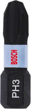 Bosch Skrutkovacie bity Impact Control PH3 Insert Bits, 2 ks 2608522469