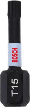 Bosch Impact Control T15-Schrauberbits, 2‑teilig