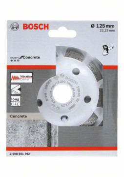 Bosch Diamantové hrncové kotouče Expert for Concrete s dlouhou životností 125 × 22,23 Professional