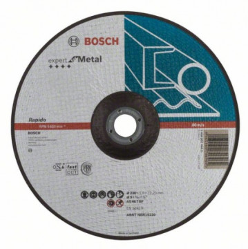 Bosch Dělicí kotouč profilovaný Expert for Metal – Rapido 2608603404