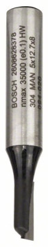 BOSCH Drážkovací fréza 8 mm, D1 5 mm, L 12,7 mm, G 51 mm