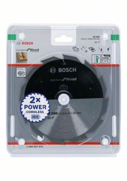 Bosch Tarcza tnąca Standard for Wood do pił akumulatorowych