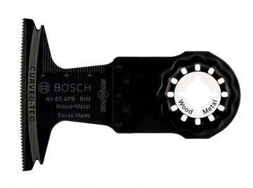 Brzeszczot do cięcia wgłębnego Bosch BIM Starlock AII 65 APB Wood and Metal 2609256985