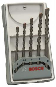 Bosch 5-częściowy zestaw wierteł do betonu CYL-3, 5-8 mm 2607017081