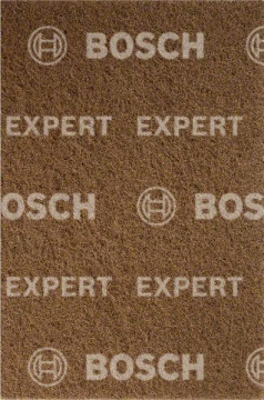 Bosch EXPERT N880 Vliespad zum Handschleifen, 152 x 229 mm, grobes AlOx