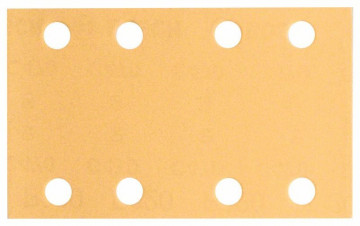 BOSCH Schwingschleifpapier mit Klett, gelocht Körnung num 40 (L x B) 133 mm x 80 mm 10 St.