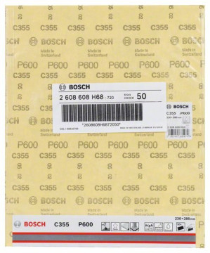 Bosch Papier ścierny C355 230 x 280 mm,