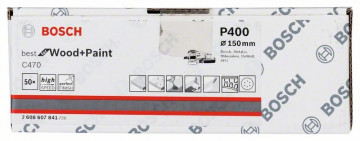 Bosch Brúsne listy C470 pre excentrické brúsky,…