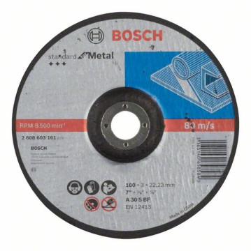 Bosch Dělicí kotouč profilovaný Standard na kov A 30 S BF, Professional
