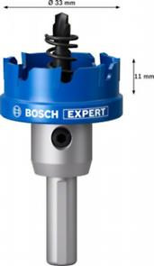Bosch Děrovka EXPERT Sheet Metal 33 mm 2608901416