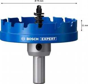 Bosch Locher EXPERT Blech 75 mm 2608901444