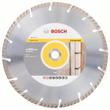 Bosch Diamanttrennscheibe Standard for Universal 300 x 22,23