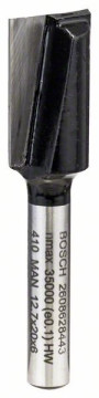 Bosch Drážkovací fréza, 6 mm, D1 12,7 mm, L 19,6 mm, G 51 mm 2608628443