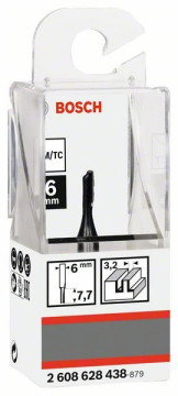 Bosch Drážkovacia fréza, 6 mm, D1 3,2 mm, L 7,7 mm, G 51 mm 2608628438