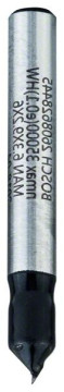 Bosch Drážkovacia fréza tvaru V, 6 mm, D1 6,35 mm, L 9,2 mm, G 48 mm, 90° 2608628445