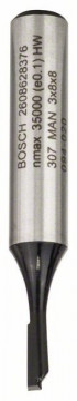 Bosch Frezy do wpustów - 8 mm, D1 3 mm, L 8 mm, G…