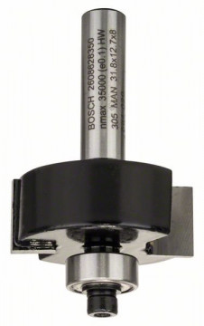 Bosch Falzfräser, 8 mm, B 9,5 mm, D 31,8 mm, L 12…