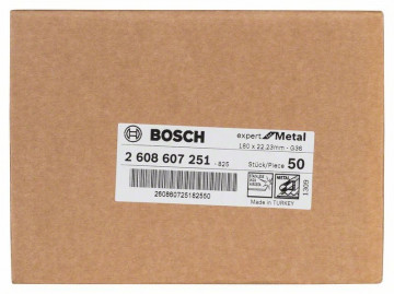 Bosch Fiberschleifscheibe R444, Expert for Metal