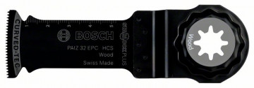 Bosch Brzeszczot HCS do cięcia wgłębnego PAIZ 32 EPC Wood 60 x 32 mm