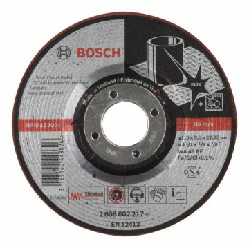 Bosch Półelastyczna tarcza ścierna WA 46 BF,