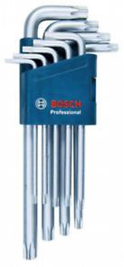Bosch Klíč s vnitřním šestihranem  Klíč Torx 9 ks 1600A01TH4