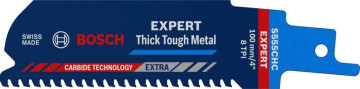 Bosch Brzeszczot do piły szablastej EXPERT 'Thick Tough Metal' S 555 CHC, 1 szt.