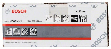 Bosch Brúsny list – papier C470, 50-kusové balenie