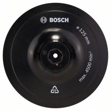 Bosch Talerz oporowy 125 mm, 8 mm