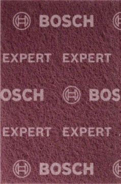 Bosch EXPERT N880 Vliespad zum Handschleifen, 152 x 229 mm, sehr feines AlOx