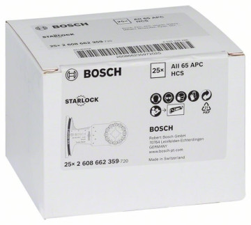 Bosch Ponorný pilový list HCS AII 65 APC Wood 2608662359