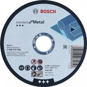 Bosch Rovný rezací kotúč Standard for Metal 125 mm, 22,23 mm 2608619768