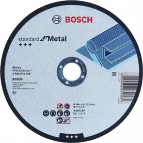 Bosch Rovný rezací kotúč Standard for Metal 180 mm, 22,23 mm 2608619769