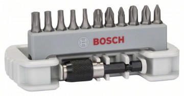 Bosch 11‑teiliges Schrauberbit-Set inkl. Bithalter PH/PZ/T