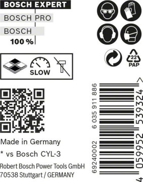 Bosch EXPERT CYL-9 MultiConstruction Bohrer 6 x…