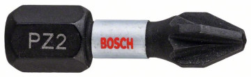 Końcówka wkrętakowa Bosch Impact Control 25mm, 2xPZ2 2608522401